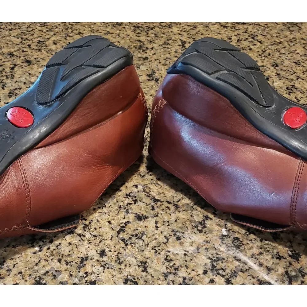 Vintage 90s Pikolinos Puerto Rico Leather slip on Loafers Shoes EU 38 US W 7.5